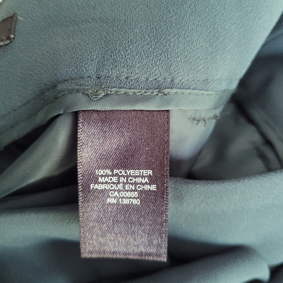 Green rw&co paper bag pants - Picture 6 of 6